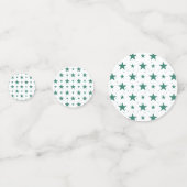 Kerstpatroon 123 confetti (Voorkanten)