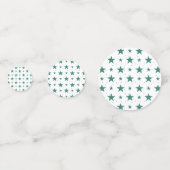 Kerstpatroon 123 confetti (Achterkanten)