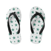 Kerstpatroon 123 kinder teenslippers (Voetbed)