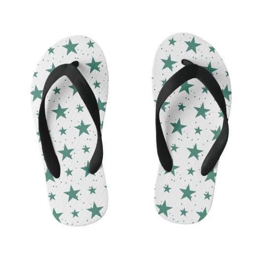 Kerstpatroon 123 kinder teenslippers (Voetbed)