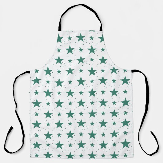 Kerstpatroon 123 schort (Voorkant)