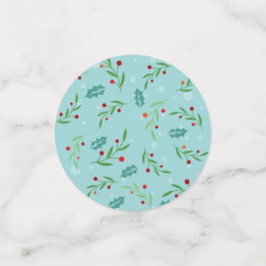 Kerstpatroon 126 confetti (Kleine voorkant)