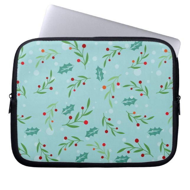 Kerstpatroon 126 laptop sleeve (Voorkant)