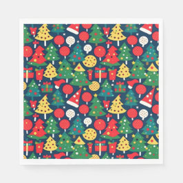 Kerstpatroon 1 - Papieren servet