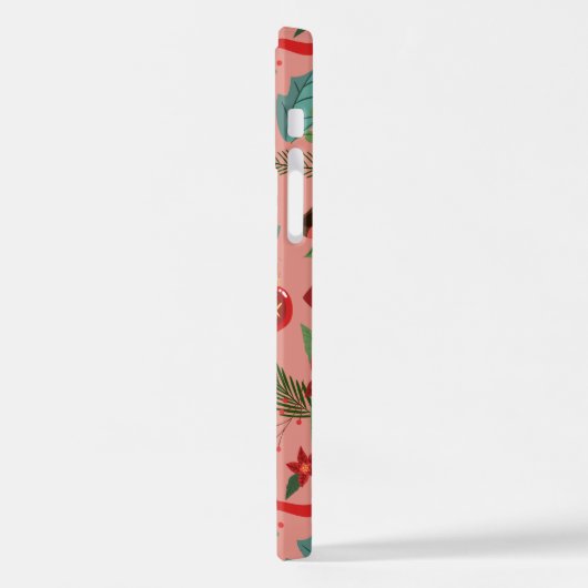 Kerstpatroon 2 iPhone hoesje (Linkerkant)