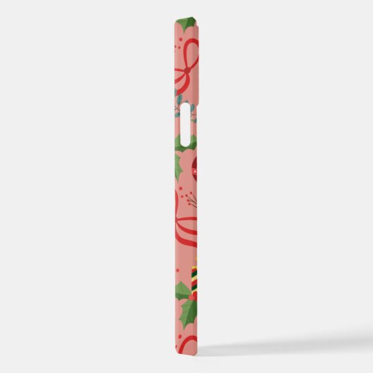 Kerstpatroon 2 iPhone hoesje (Rechterkant)