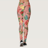 Kerstpatroon 2 leggings (Achterkant)