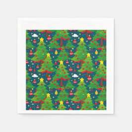 Kerstpatroon 2 - Papieren servet