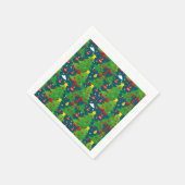 Kerstpatroon 2 - Papieren servet (Hoek)