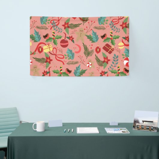 Kerstpatroon 2 spandoek (Beurs)