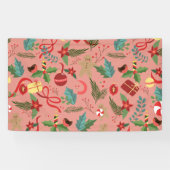 Kerstpatroon 2 spandoek (Horizontaal)