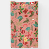 Kerstpatroon 2 spandoek (Verticaal)