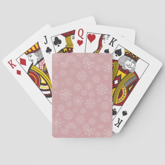 Kerstpatroon 34 pokerkaarten (Achterkant)