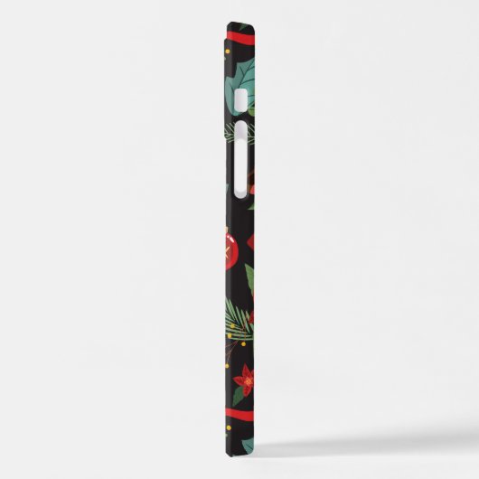 Kerstpatroon 3 iPhone hoesje (Linkerkant)