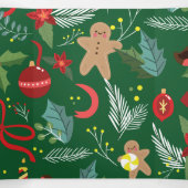 Kerstpatroon 5 drieluik wenskaart (Binnenkant midden)