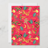 Kerstpatroon 6 bedankkaart (Voorkant)