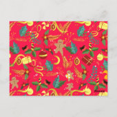 Kerstpatroon 6 briefkaart (Achterkant)