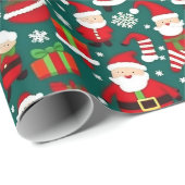 Kerstpatroon 6 - inpakpapier (Rol Hoek)