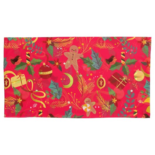 Kerstpatroon 6 kussensloop (Voorkant)