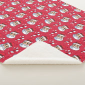 Kerstpatroon 89 sherpa deken (3/4)