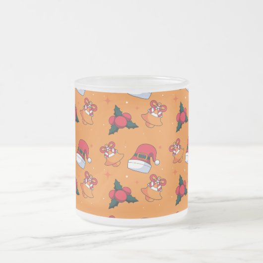 Kerstpatroon 90 matglas koffiemok (Center)