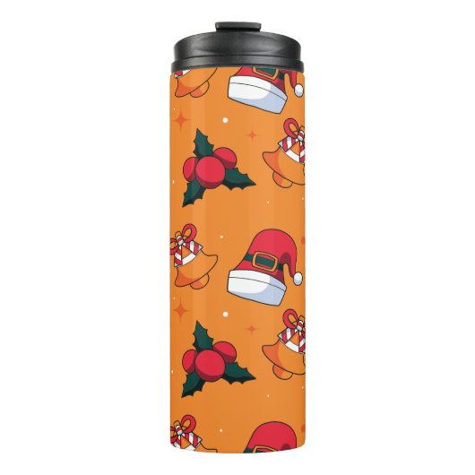 Kerstpatroon 90 thermosbeker (Voorkant)