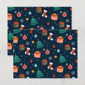 Kerstpatroon 96 briefkaart (Voorkant / Achterkant)