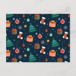 Kerstpatroon 96 briefkaart