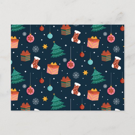 Kerstpatroon 96 briefkaart (Voorkant)