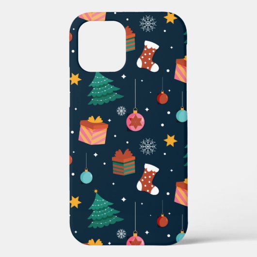 Kerstpatroon 96 Case-Mate iPhone case (Achterkant)