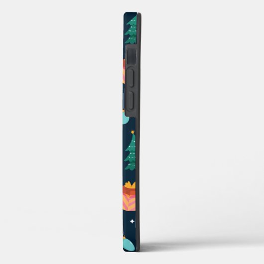 Kerstpatroon 96 Case-Mate iPhone case (Achterkant / Links)