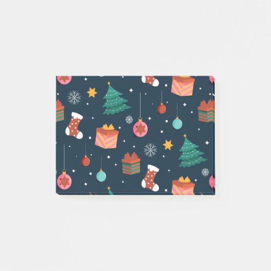 Kerstpatroon 96 post-it® notes (Voorkant)