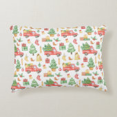 kerstpatroon accent kussen (Voorkant)