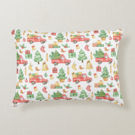  kerstpatroon accent kussen