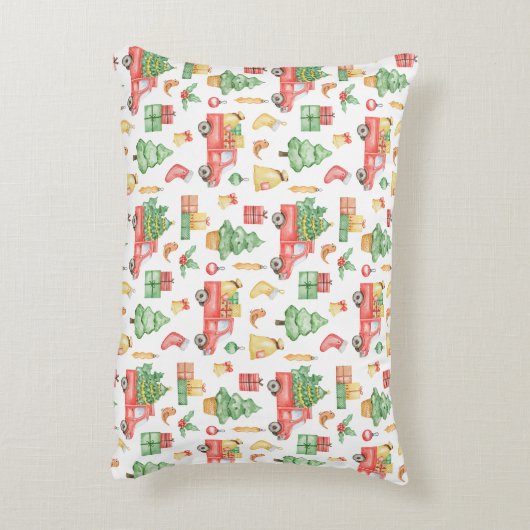 kerstpatroon accent kussen (Achterkant (Verticaal))