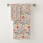 kerstpatroon bad handdoek (Insitu)