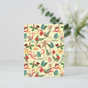 kerstpatroon briefkaart