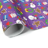 kerstpatroon cadeaupapier (Rol Hoek)