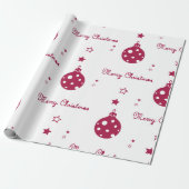 Kerstpatroon cadeaupapier (Uitgerold)