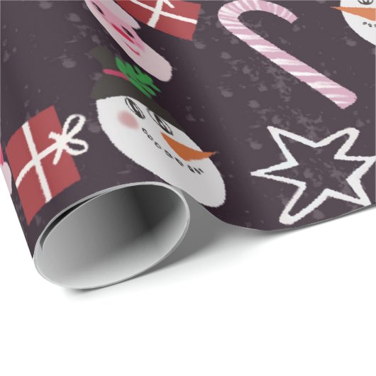kerstpatroon cadeaupapier (Rol Hoek)