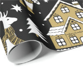 kerstpatroon cadeaupapier (Rol Hoek)