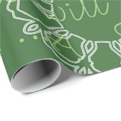 Kerstpatroon cadeaupapier (Rol Hoek)