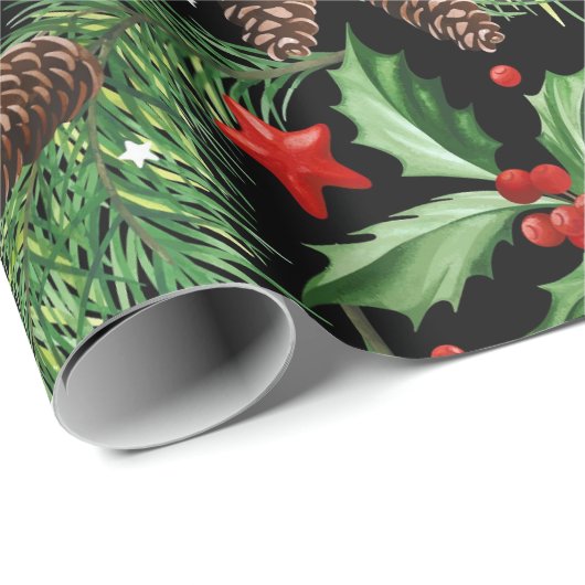 kerstpatroon cadeaupapier (Rol Hoek)