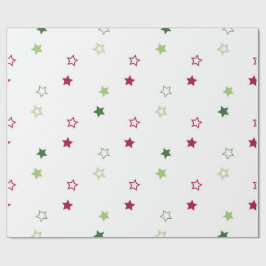Kerstpatroon cadeaupapier