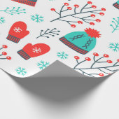 kerstpatroon cadeaupapier (Hoek)