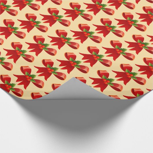 kerstpatroon cadeaupapier (Hoek)