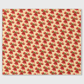 kerstpatroon cadeaupapier (Vlak)