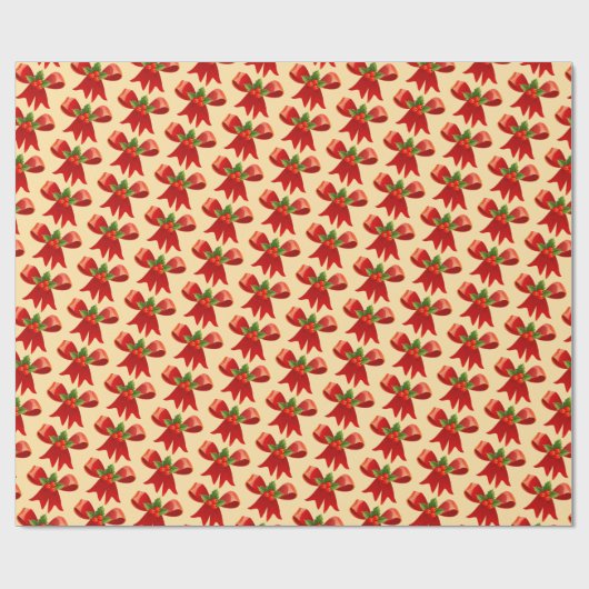 kerstpatroon cadeaupapier (Vlak)