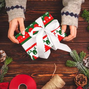 kerstpatroon cadeaupapier