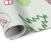 Kerstpatroon cadeaupapier (Rol Hoek)